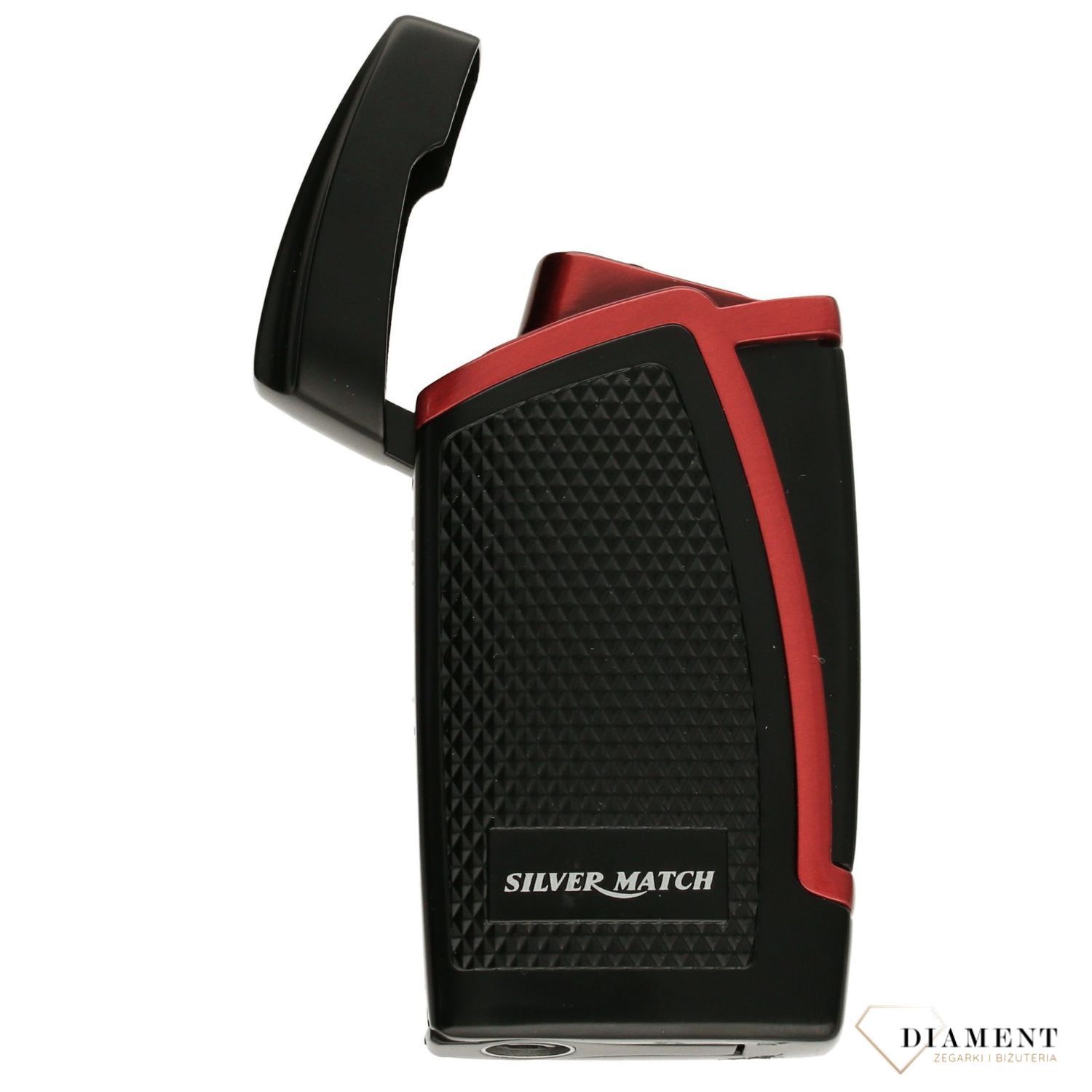 Zapalniczka żarowa czarno czerwona z grawerem 40674273 RED (2).jpg